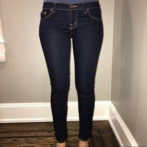 J Brand Skinny Leg Jeans Dark Wash 910 Ink Denim